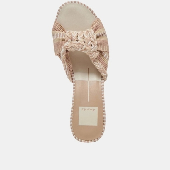 🔹️ DOLCE VITA🔹️ Dallie Heeled Sandals Natural Multi - Picture 6 of 8